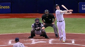 NYY@TB: Myers launches a solo homer