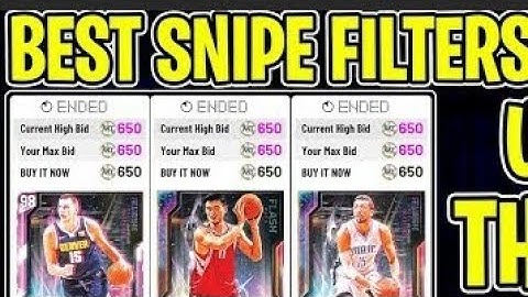 Best Sniping Filters in NBA 2K20! Good For Beginners! 10k needed Maximum!