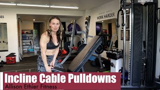 👉How to perform—Seated Cable Front Pullovers 💪🏻
