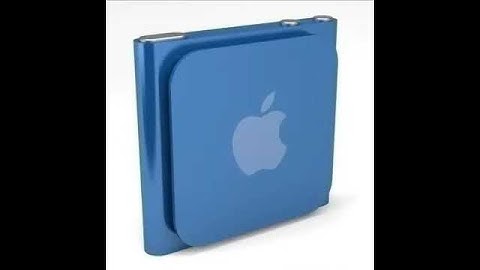 3D Model Apple IPod Nano Multitouch Review