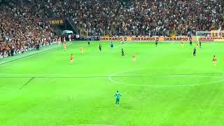 Galatasarayımızın Müthiş Baskısı V Zahanın Müthiş Ü Tribün Çekim Galatasaray Ankaragücü