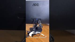 Monitor Gamer AOC 21.5” 120Hz 1ms Full HD | Fluidez Extrema Para Seu Setup! 🔥