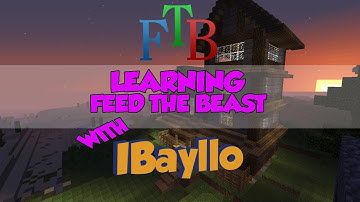 Minecraft FTB Learning The Basics Ep 1 Power (PEAT FARM TUTORIAL)