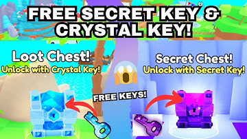 How To Get FREE SECRET KEY & CRYSTAL KEY In Pets Go! | Roblox