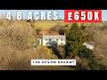 Exmoor National Park Smallholding… £650K for 2 Bedrooms?!