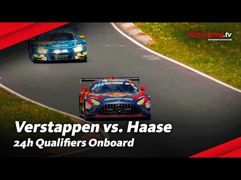 HAASE vs. VERSTAPPEN: The Rematch | Dual Onboards | Nürburgring 24h Qualifiers