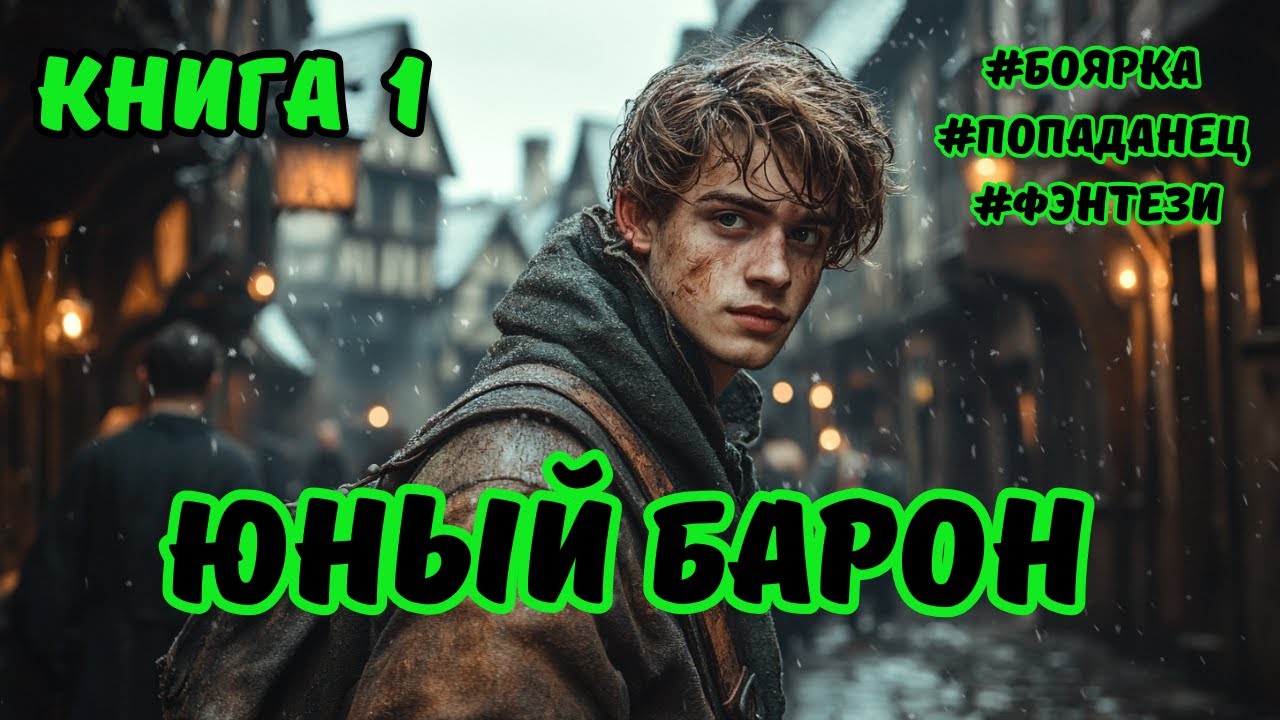 | АУДИОКНИГА | ЮНЫЙ БАРОН | ПОПАДАНЦЫ | ФЭНТЕЗИ | КНИГА 1 | #боеваяфантастика #фэнтези #боярка