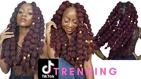 Get the Perfect Bubble Braids for Tiktok Trending Hair Style 2022