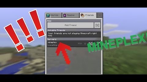 HOW TO GET MINEPLEX ON WINDOWS 10 EDITION AND POCKET EDITION