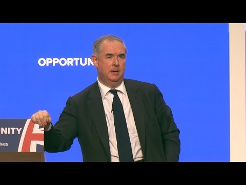 Geoffrey Cox's rousing Conservative Party Conference speech