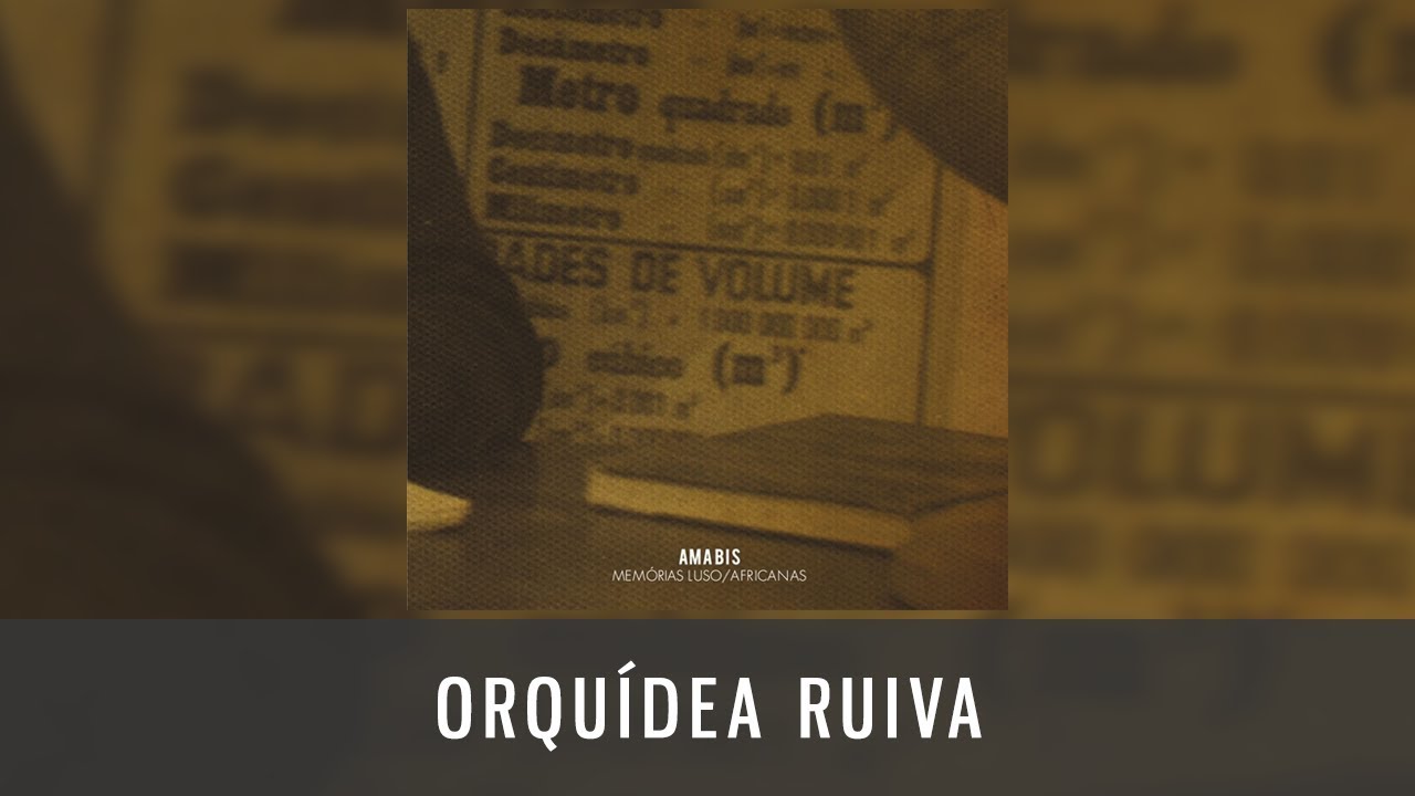 Gui Amabis - Orquídea ruiva (part. Criolo e Sinhá)
