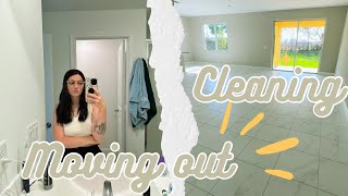 Moving Out Clean with Me!