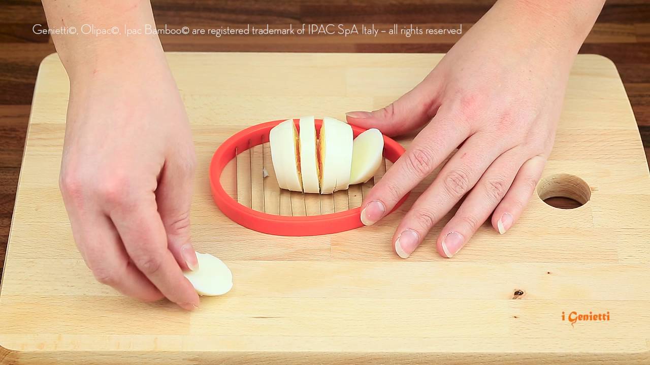 Affettatrice Uova Sode 3 In 1 - Taglia A Cubetti, Fette E Dadini Per Cucina