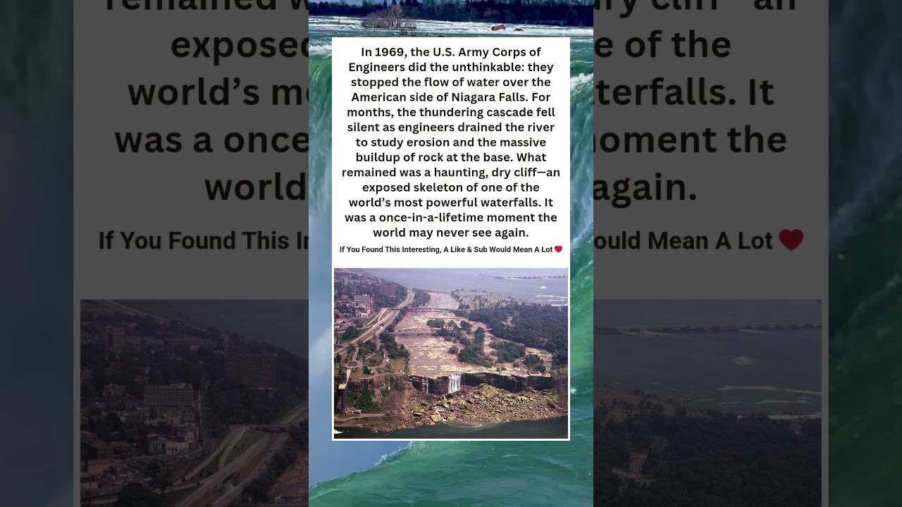 When Niagara Falls Stopped  