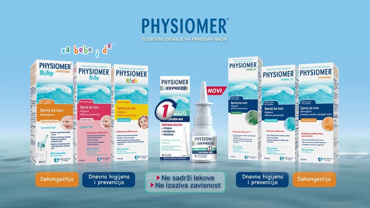 PHYSIOMER Express: Express olašanje za samo 1 minut!