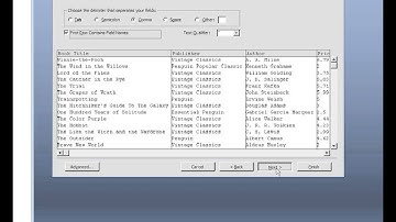 Importing a text file into Microsoft Access