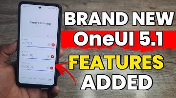 Brand New OneUI 5.1 Features Added In All Samsung Devices | A52 A52s A53 A71 A51 M52 F62 S21FE A33