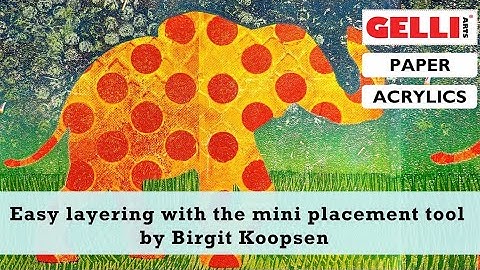 Easy layering with the Mini Placement Tool by Birgit Koopsen
