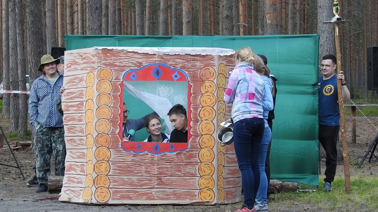 Муниципальный турслёт 2018 - приветствие команды 