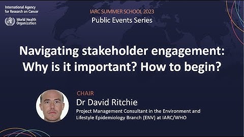 Event 2 - Navigating stakeholder engagement: Why is it important? How to begin? (PREV)