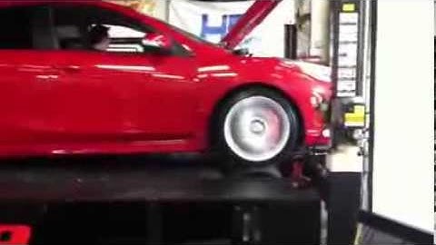 2012 Mazdaspeed 3 Dyno day (2) 313 HP on Ko4