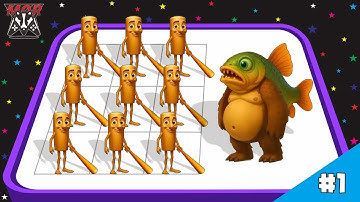 Reach Max Level! Brainrot Merge Run Gameplay 1 | Brainloop Merge Run Walkthrough Italian Meme