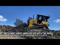 UK’s first Next Gen Cat D5 with 3D GPS in action onsite with operator Jason Snaith