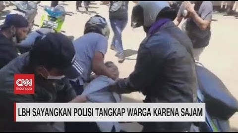 LBH Sayangkan Polisi Tangkap Warga Karena Sajam