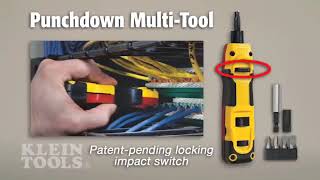 Klein Tools VDV226 011 SEN Crimper, All in One Ratcheting Modular Crimper