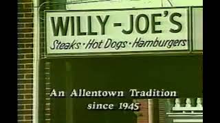 Willy Joe's Hot Dogs Allentown, PA Commercial February 2000