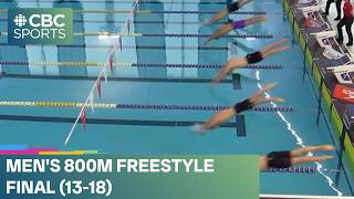 Junior Championships Record in men's 800m freestyle final at 2026 Junior Pan Pacific Championships