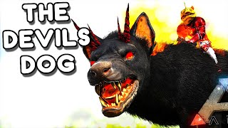 TAMING THE DEMONIC DOG, COULD THIS BE OUR STRONGEST CREATURE? | ARK: PRIMAL FEAR [EP19]
