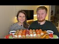 ВКУСНЫЕ СУШИ 🍣 Мукбанг роллы 🍱 Как нам РАЗБИЛИ машину 😱