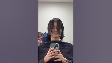 Getting a new TOMBOY Haircut | Fluffy Hair | Wolf Mullet cut