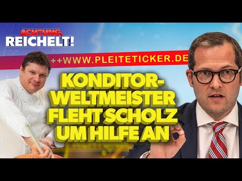 Energie-Wahnsinn: Konditor-Weltmeister fleht Scholz um Hilfe an // www.pleiteticker.de