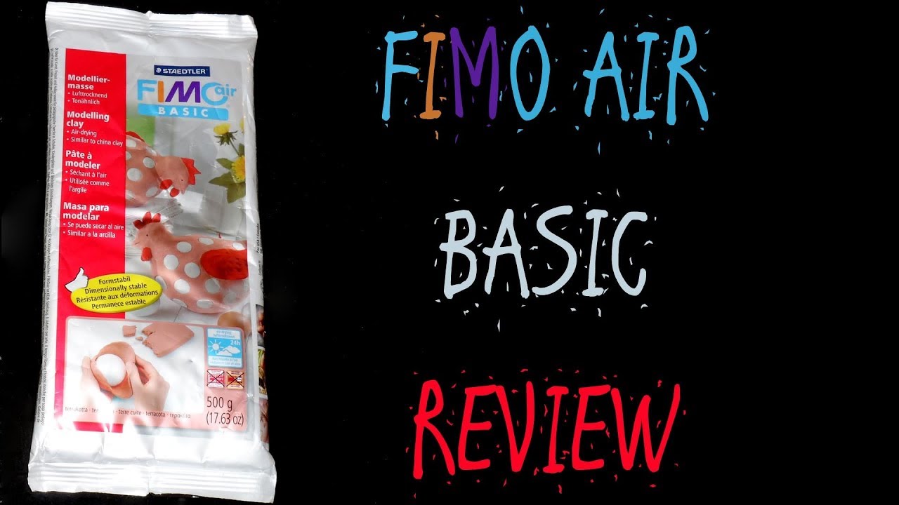 Fimo Air Light – Review of this extra light Modelling Clay – Tin Teddy