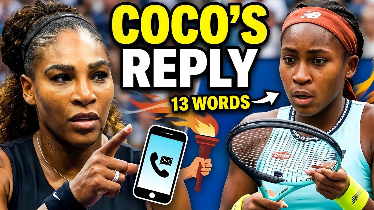 Серена Уильямс нарушила собственное правило ради Коко Гауфф — и Коко ответила ей 13 словами.