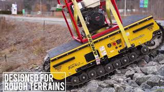 Heavy Duty Electric All-Terrain Platform Tracked Carrier