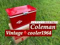 【Coleman/コールマン★ダイヤ◇ロゴ◇レッド★Cooler Box/クーラーボックス】Vintage/ビンテージ★アウトドア/キャンプ用品　☆コレクション/商品参考編☆ #8