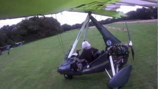 Microlight Landing