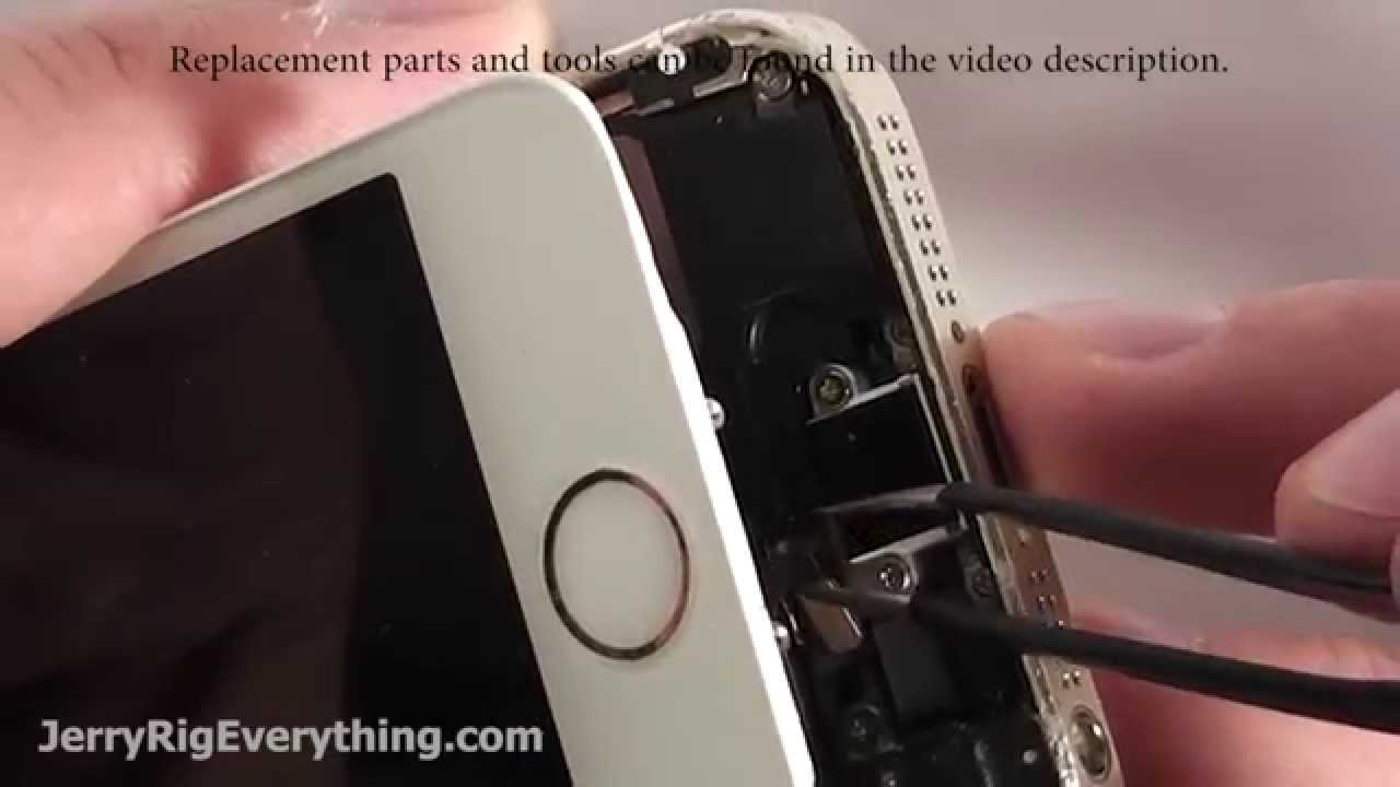 How to fix iPhone 5s Charging Port in 5 minutes - YouTube