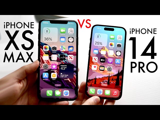 iPhone 14 Pro Vs iPhone XS Max! (Comparison) (Review)