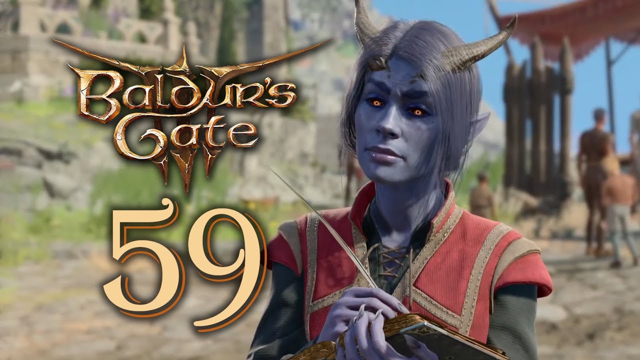 BG3 part 59 Wyrm's Crossing, Sharess Caress, Raphael, Ffion PS5 Baldur's Gate 3 Act 3