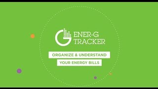Information ENER-G TRACKER: Organize Your Utility Bills News