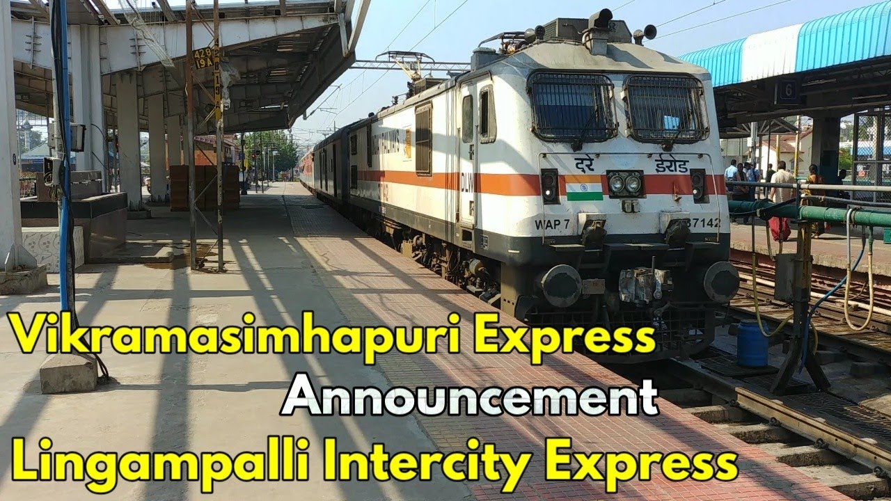Vikramasimhapuri Express Lingampalli To Vijayawada Intercity Express