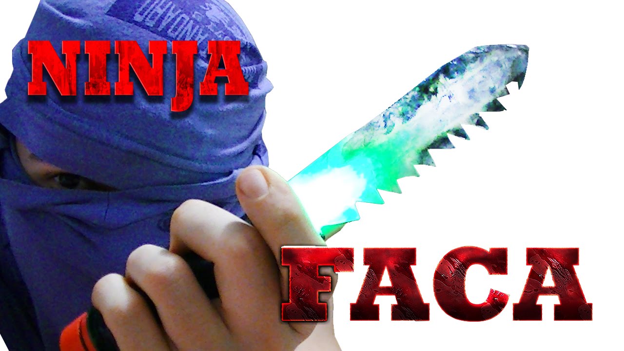 Como Fazer Faca de Brinquedo com LED