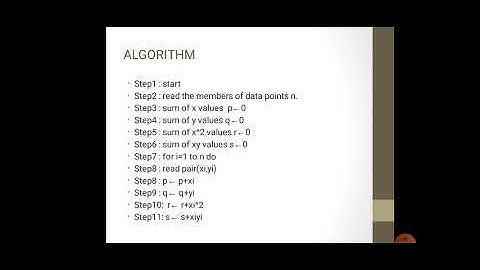 Least square curve fitting