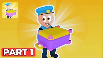 Airport Rush 3D Gameplay Walkthrough Part 1 – Controlling My First Wave of Airplanes! (Android/iOS)