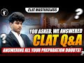 CLAT 2027 Q&amp;A Masterclass | All Your Doubts Answered Live
