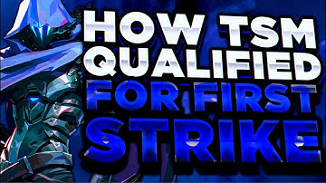 HOW TSM QUALIFIED FOR FIRST STRIKE CLOSED QUALIFIER! W COMMS